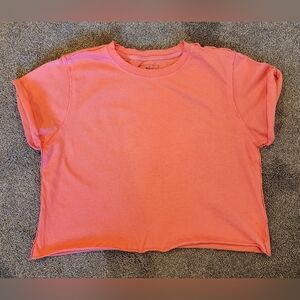 We The Free Vibrant Coral Kids Tee